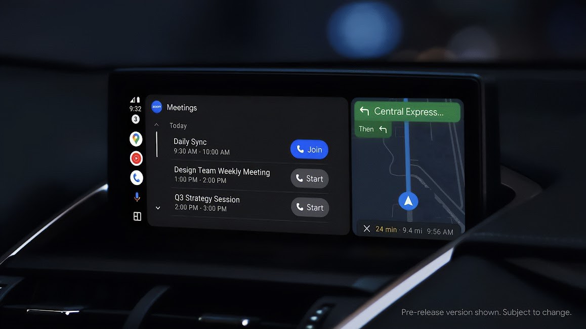 Fitur Baru, Pengemudi Kini Bisa Rapat Virtual Lewat Android Auto (Foto: dok RM Update)