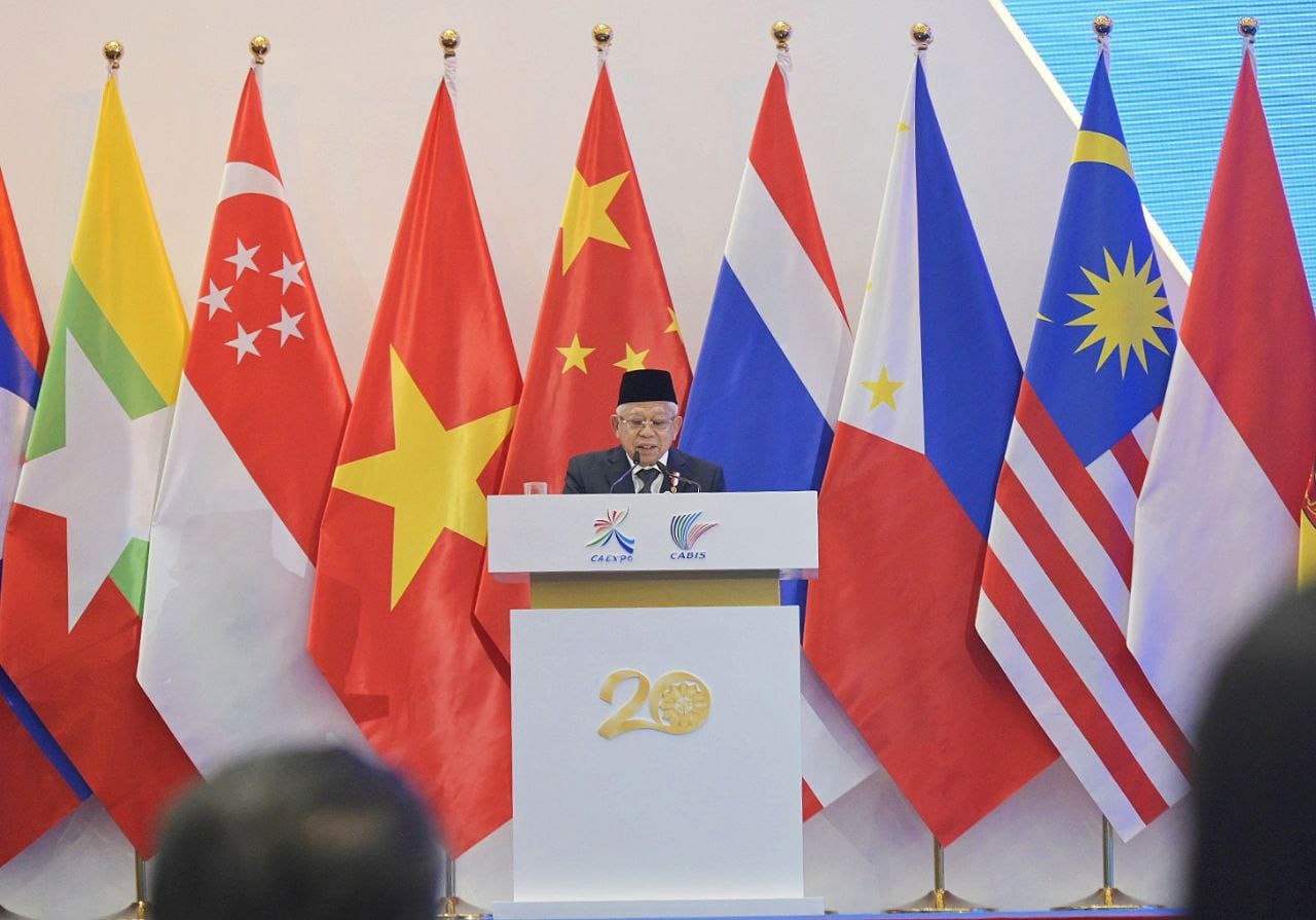 Wapres Ajak China dan ASEAN Perkuat Kolaborasi dan Integrasi Ekonomi. (Foto Setwapres)