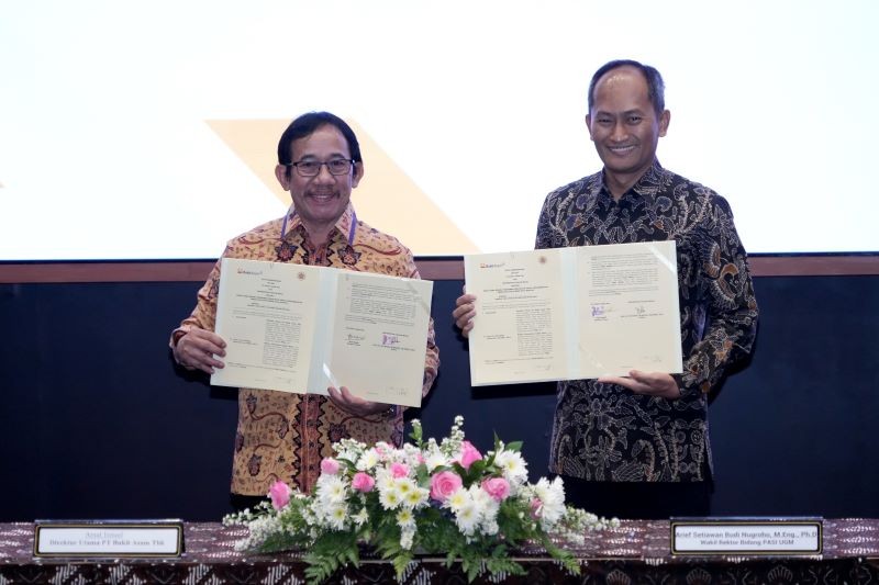 PTBA dan UGM Kolaborasi Tingkatkan Nilai Tambah Batu Bara. (Foto: Dok. PTBA)