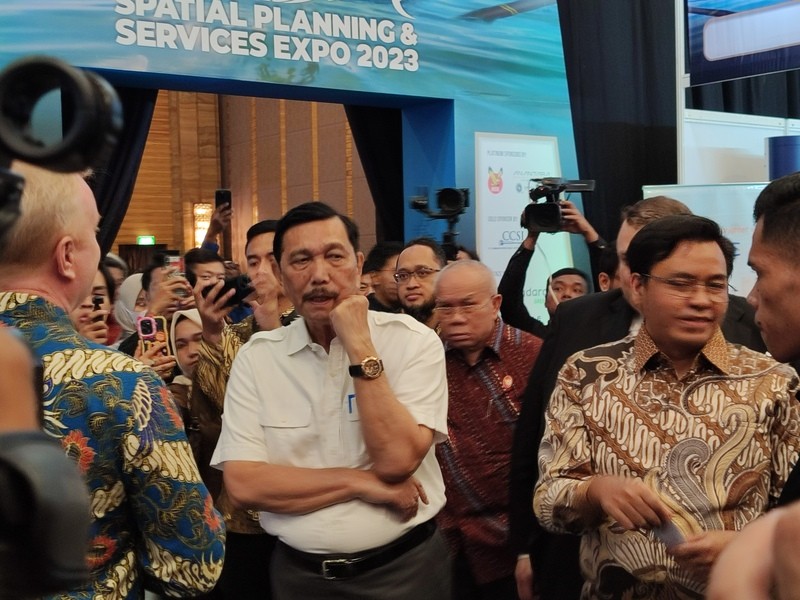 Luhut Buka Suara Soal Desakan Pencabutan PSN Rempang Eco-City. (Foto: MNC Media)