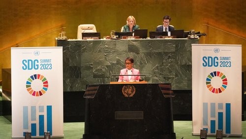 Indonesia Conveys Regional Commitment to Achieve SDGs. (Foto: MNC Media)