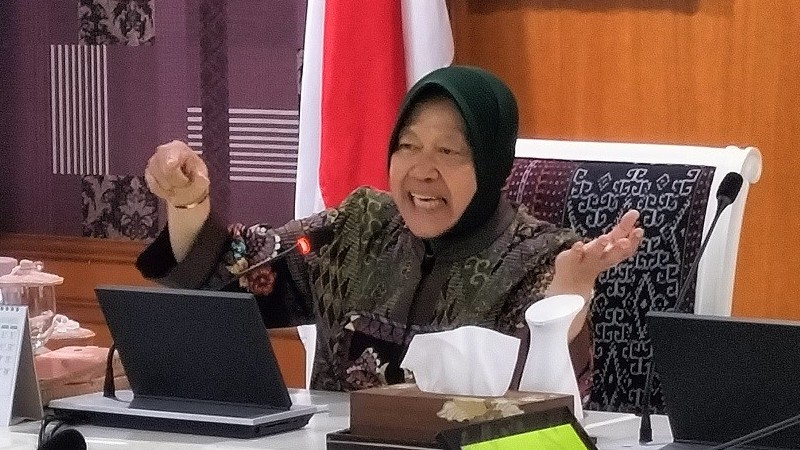 Cara Risma Bantu Orang Kecanduan Judi Online Keluar dari Garis Kemiskinan. (Foto Widya M/MPI)