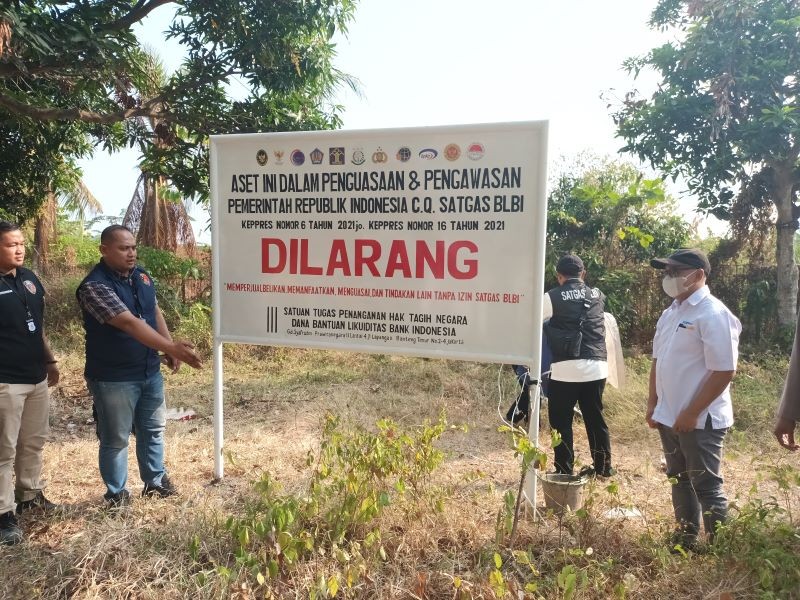 Satgas BLBI Kembali Sita Harta Kekayaan Obligor Senilai Rp333,66 Miliar. (Foto: MNC Media)