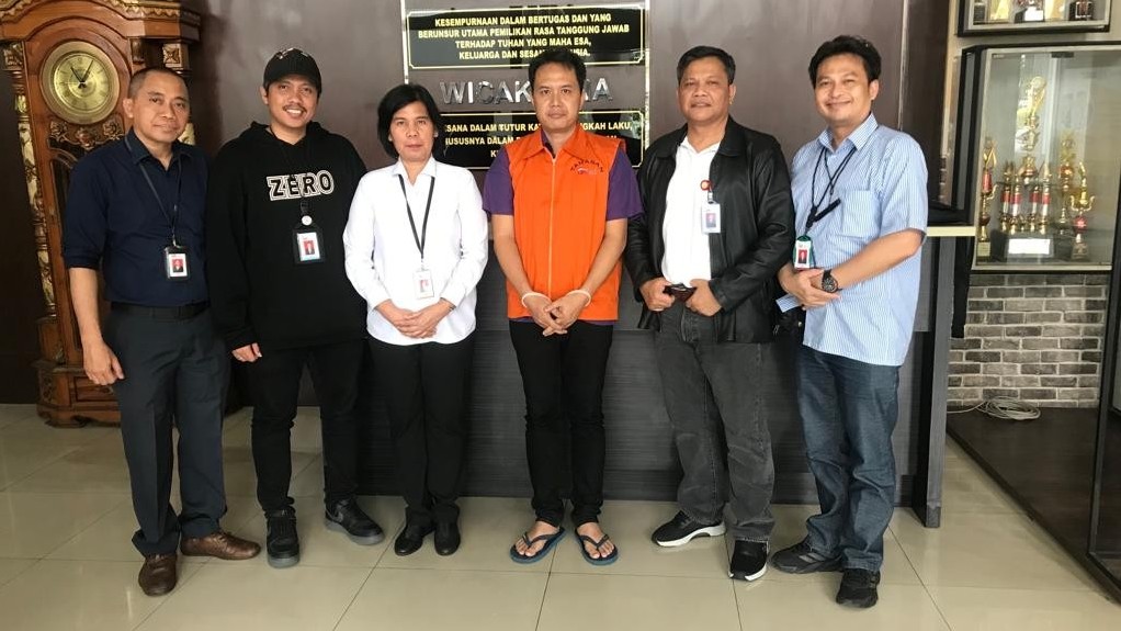 OJK Tangkap Pelaku Usaha Pialang Asuransi Ilegal. (Foto OJK)