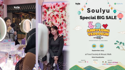 Soulyu Hadirkan Special Big Sale di Event Annyeong Yeorobun 2. (Foto: MNC Media)