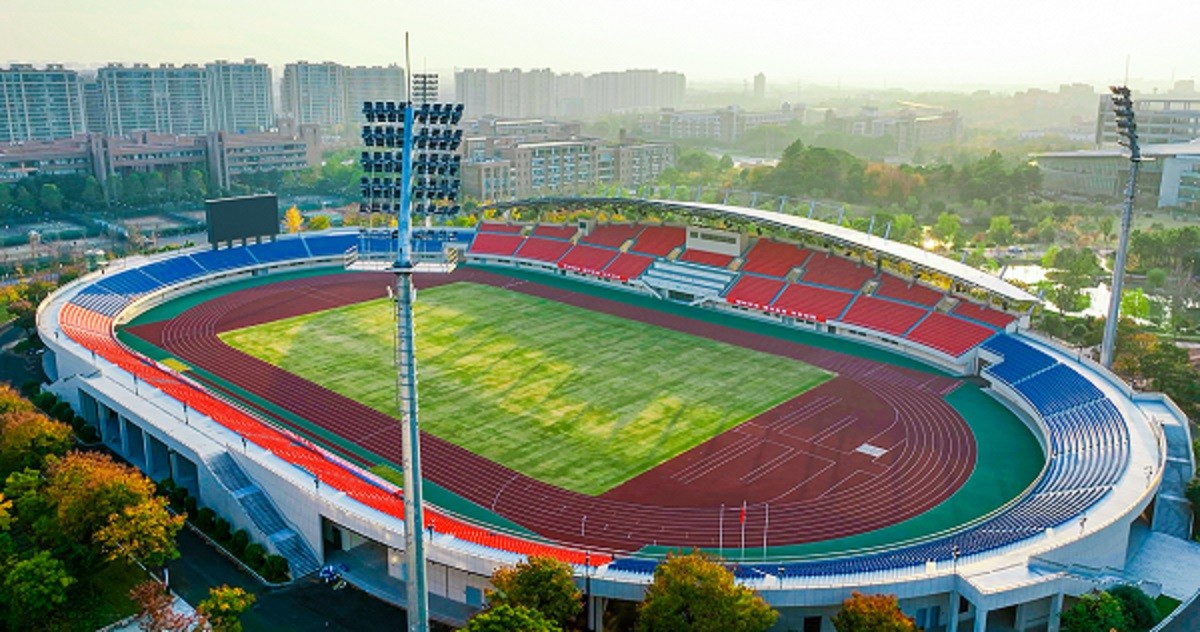 Inilah Fasilitas Zhejiang Normal University East Stadium, Lokasi Pertandingan Indonesia U-24. (FOTO : MNC MEDIA)