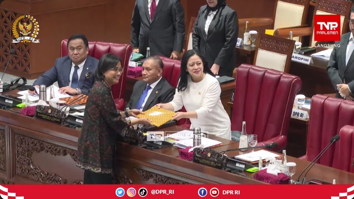 APBN 2024 Disahkan, DPR Harap APBN Terakhir Jokowi Berguna untuk Rakyat. (Foto MNC Media)