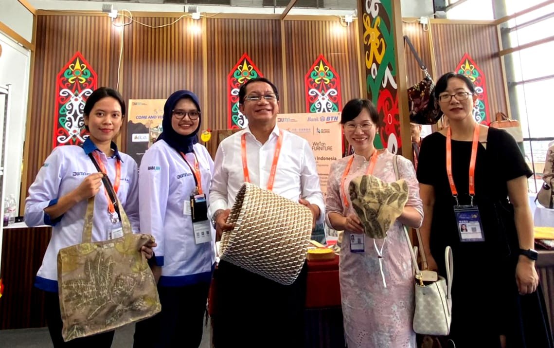 BTN (BBTN) Pasarkan Produk UMKM di China ASEAN EXPO 2023 (FOTO:Dok BTN)