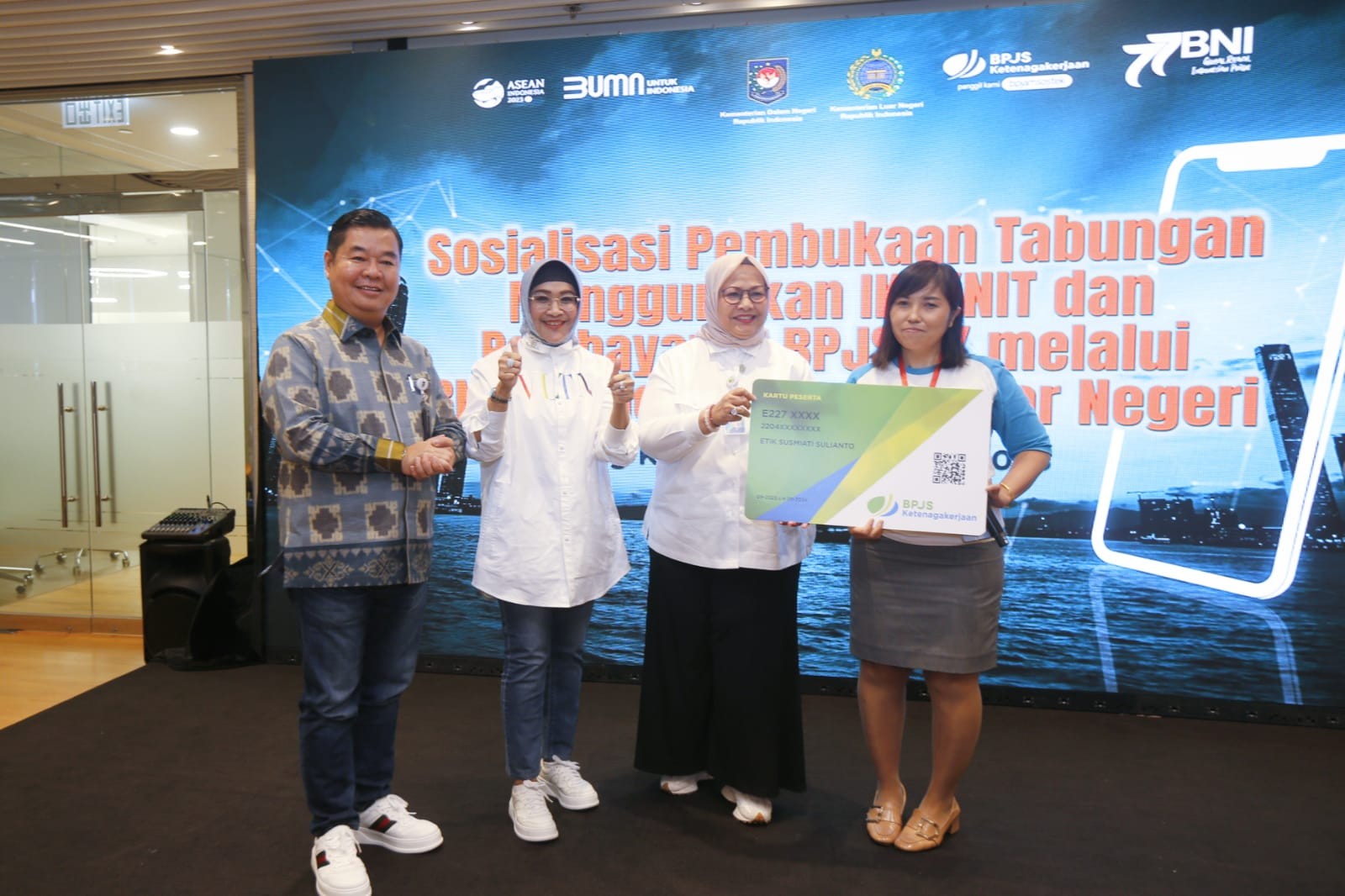 Jadi Penghubung Diaspora, Bpjamsostek Apresiasi BNI. (Foto: MNC Media)