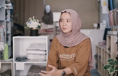 Kisah Sukses Pengusaha Muda Berjualan Hijab, Dapat Rp100 Juta Pertama di Usia 20 Tahun. (Foto: MNC Media)