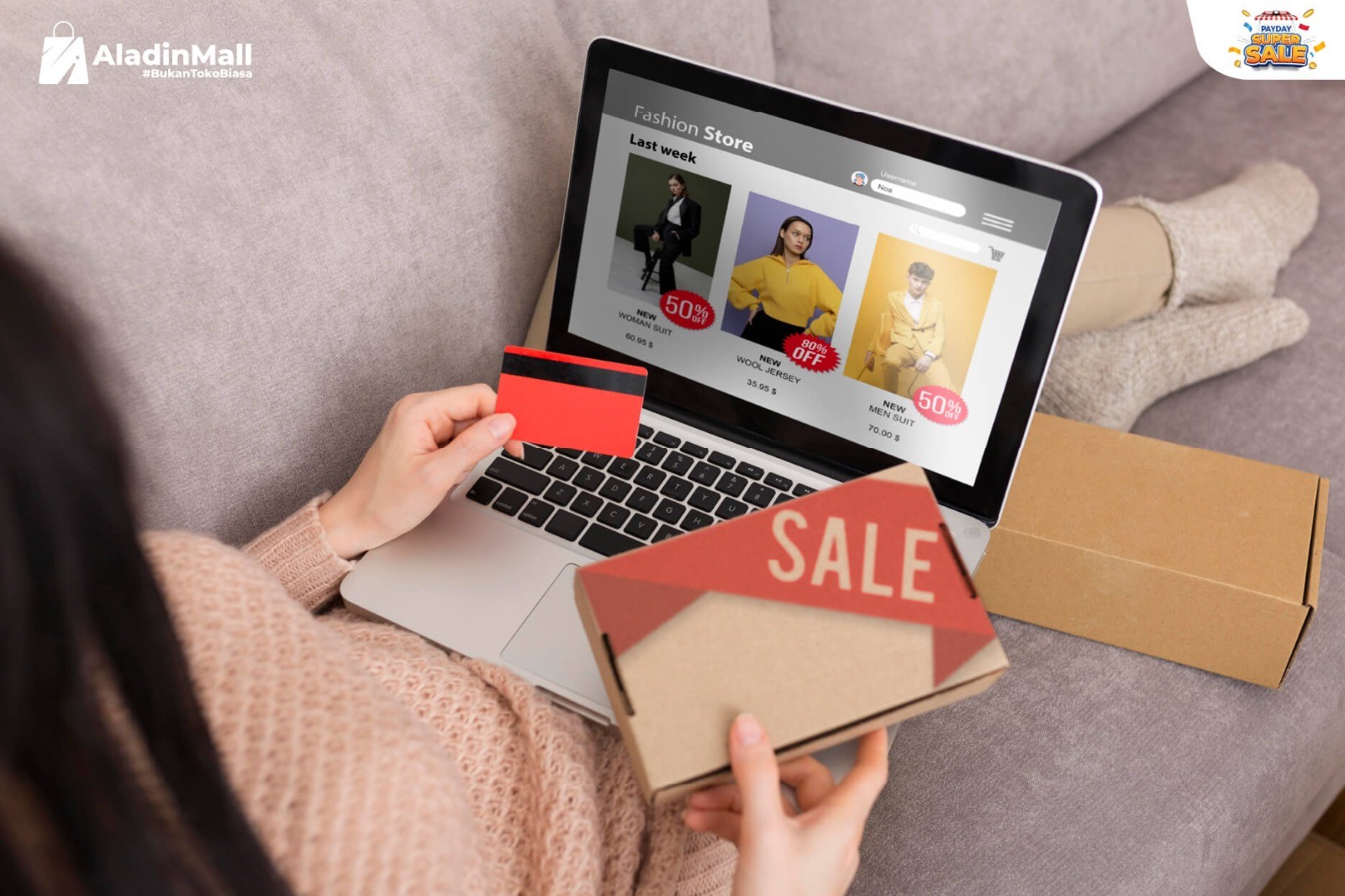 Lima Tips Anti Boros saat Belanja Online, dari Cari Promo hingga Gratis Ongkir. (Foto: MNC Media)