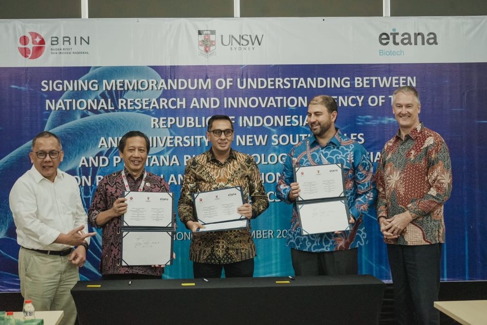 Kembangkan Riset mRNA, Indonesia Gandeng Kampus Asal Australia. Foto: MNC Media.