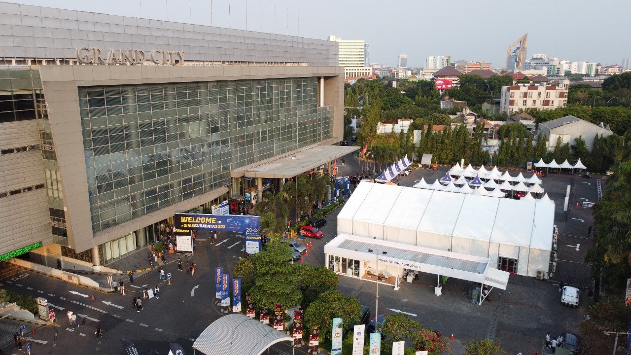 GIIAS Surabaya 2023 Pamerkan Beragam Mobil Listrik, Dihadiri 34 Ribu Pengunjung. (Foto: MNC Media)