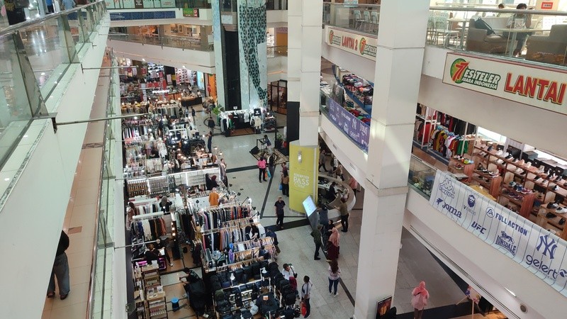 Begini Kondisi Plaza Atrium Senen Usai Dijual Karena Pailit. (Foto: MNC Media)