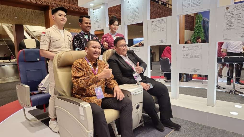 Bangga Euy, Kulit Asli Garut Diproduksi Jadi Sarung Jok Kursi Pesawat. (Foto Istimewa)
