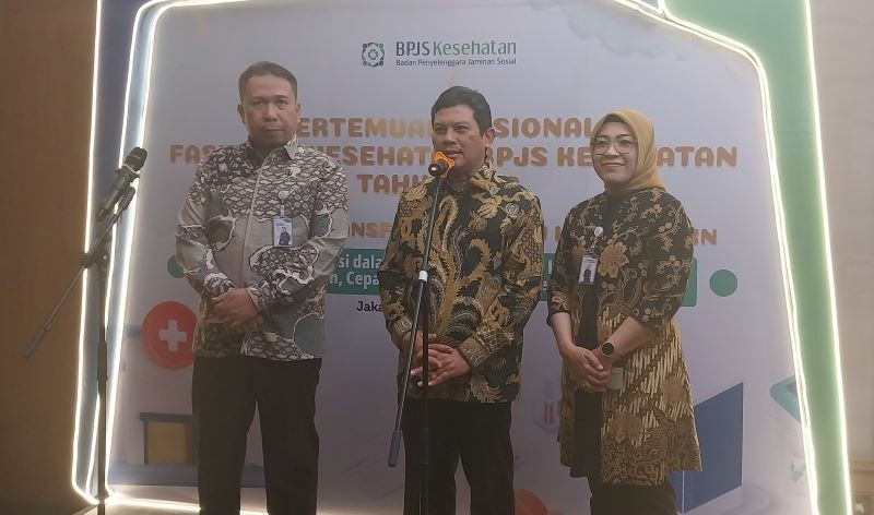 Ada Defisit Rp11 Triliun, Bos BPJS Kesehatan: Iuran Belum Tentu Naik. (Foto: Ikhsan/MNC Media)
