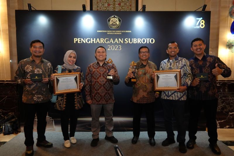 Bukit Asam (PTBA) Raih Dua Penghargaan Subroto 2023 dari Kementerian ESDM. (Foto: Dok. PTBA)