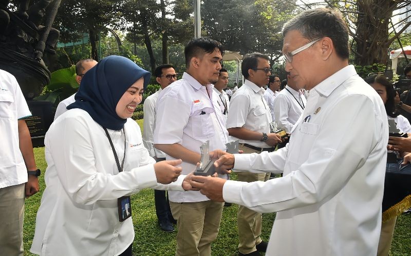 Bukit Asam (PTBA) Sabet Tiga Penghargaan Dharma Karya ESDM 2023. Foto: Dok PTBA
