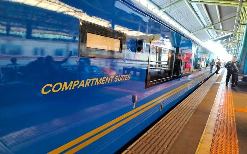 Kereta Suite Class Compartment Layani 13.514 Penumpang per Semester I-2024. (Foto MNC Media)
