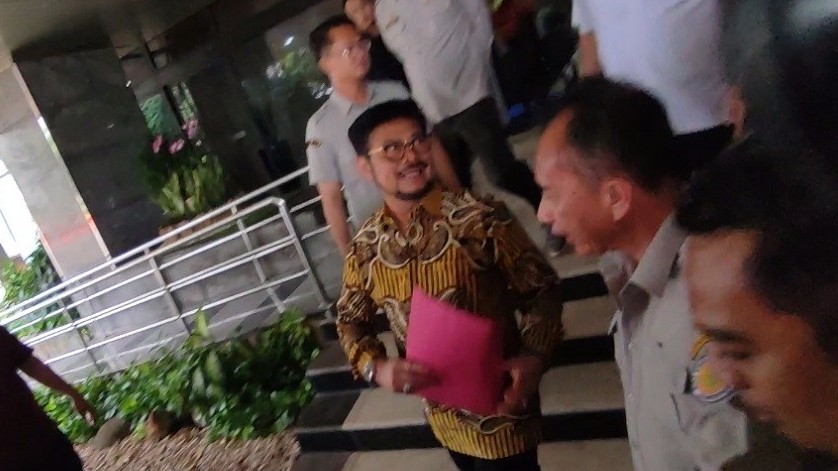 Syahrul Yasin Limpo Mundur dari Kursi Mentan: Jangan Hakimi Saya Dulu. (Foto MNC Media)