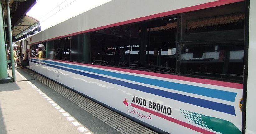 Kereta Api Eksekutif di Indonesia, Salah Satunya KA Argo Bromo Anggrek. (Foto: MNC Media)