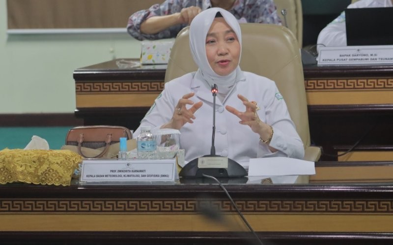 Kepala BMKG Dwikorita Karnawati (BMKG)