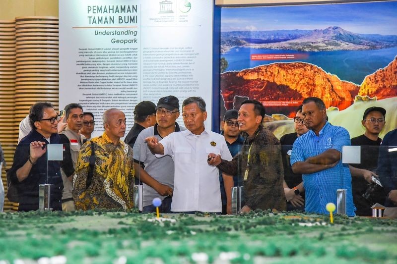 Ingin Promosikan Museum Gunung Api Batur, Begini Strategi Menteri ESDM. (Foto: MNC Media)