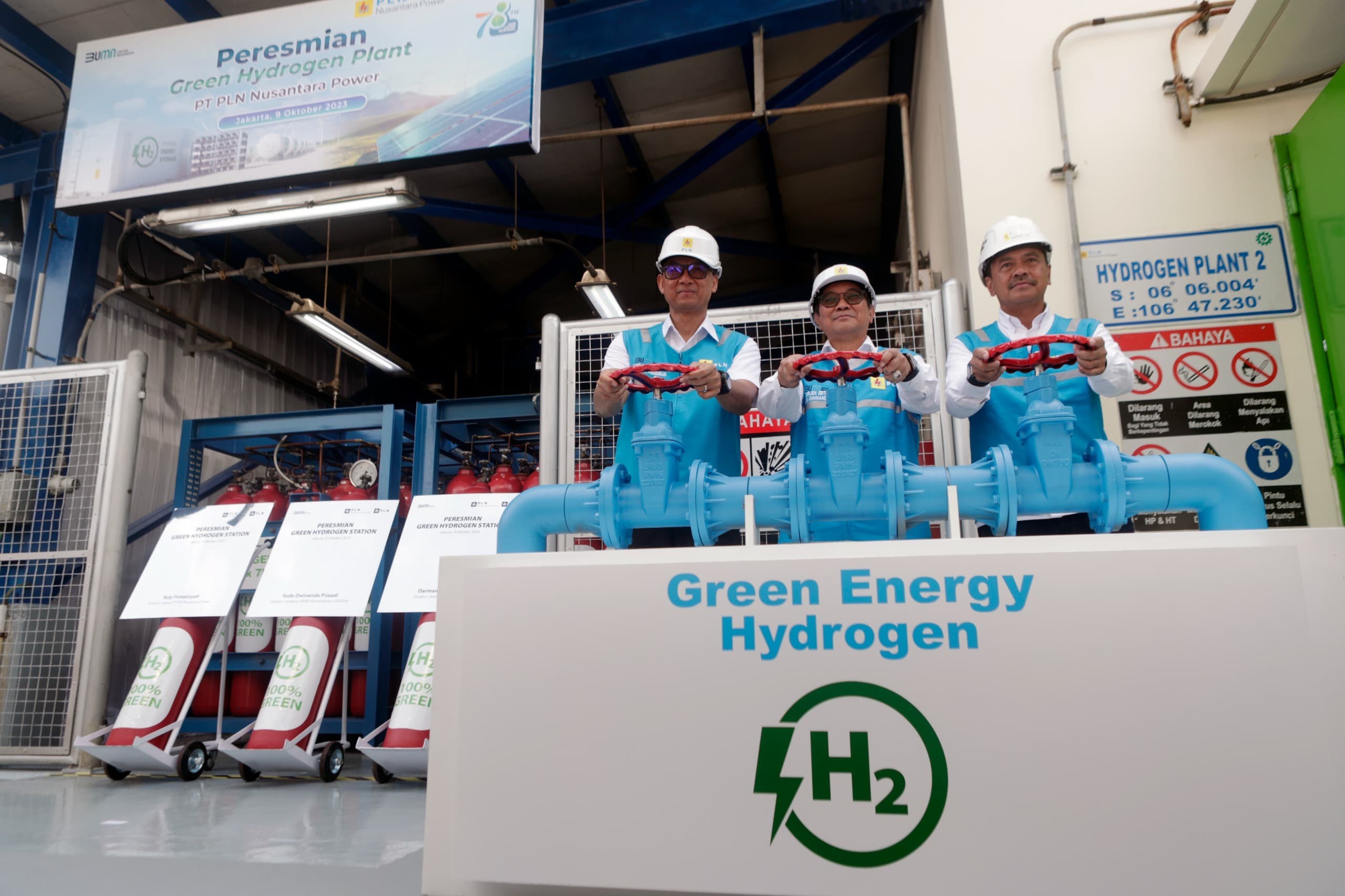 PLN Mampu Produksi Green Hydrogen, Kementerian ESDM: Percepat Transisi Energi. (Foto: Dok. PLN)
