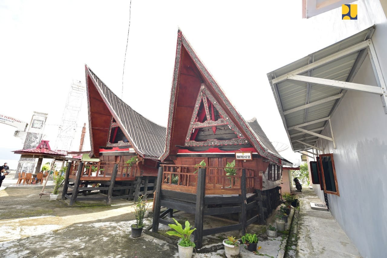 KemenPUPR Poles Sarana Hunian Pariwisata Danau Toba Senilai Rp121,9 Miliar (FOTO:Dok Ist)