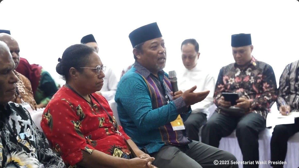 Bertemu Wapres, Muhammadiyah Minta Pengadilan HAM Dibangun di Jayapura. (Foto YouTube Setwapres)