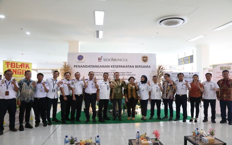 Kemenhub-Sido Muncul (SIDO) Kolab Modifikasi Fasilitas Umum di Terminal Leuwipanjang. Foto: Dok Kemenhub