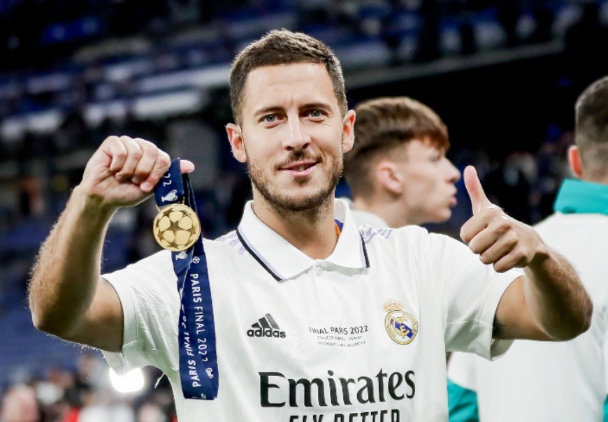 Gantung Sepatu, Gaji Terakhir Eden Hazard sebelum Pensiun Ditaksir Rp386 Miliar Setahun. (Foto: MNC Media)