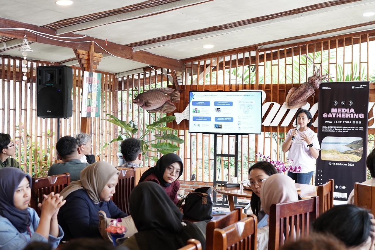 Dorong Pertumbuhan UMKM, Bank Mandiri (BMRI) Genjot Penyaluran KUR. (Foto: MNC Media)