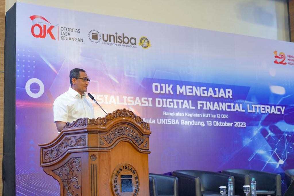 Dorong Inovasi Sektor Keuanngan, OJK Terus Tingkatkan Literasi Digital ke Mahasiswa (FOTO:Dok supplied)