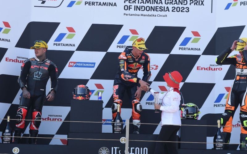 MotoGP Mandalika Pertamina Grand Prix Sukses Digelar, Francesco Bagnaia Juara