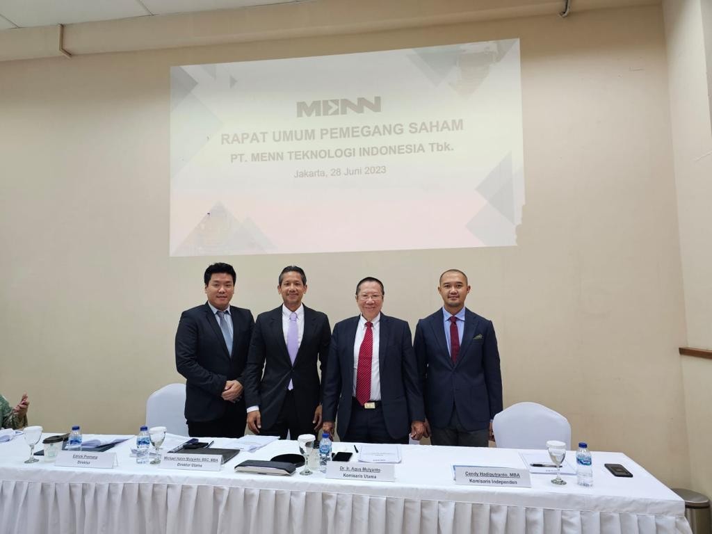 Menn Teknologi (MENN) Gandeng Perusahaan Logistik Asal Korea Selatan (FOTO:Dok MENN)