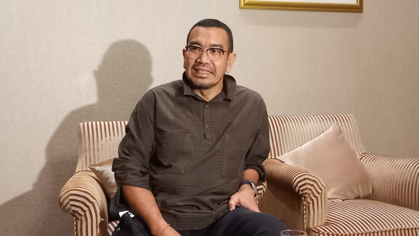Respons Stafsus Erick Thohir soal Kereta Cepat Whoosh Disebut Balik Modal Satu Abad. (Foto Suparjo/MPI)