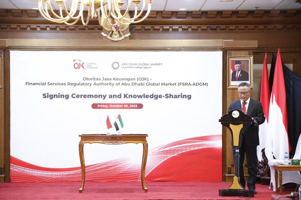 OJK Gandeng Otoritas Abu Dhabi Perkuat Pengembangan Pasar Karbon (Foto: MNC Media)