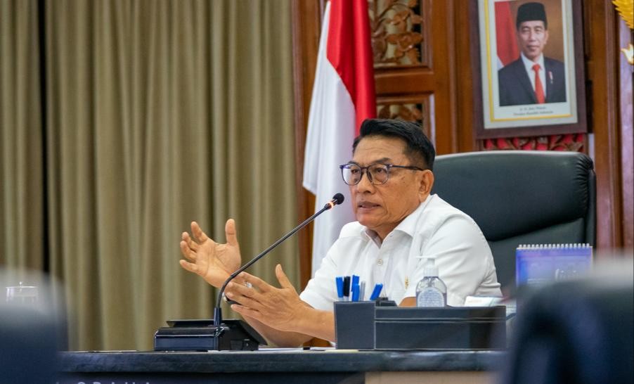 KSP Paparkan Capaian Ekonomi Empat Tahun Pemerintahan Jokowi-Ma'ruf. (Foto KSP)