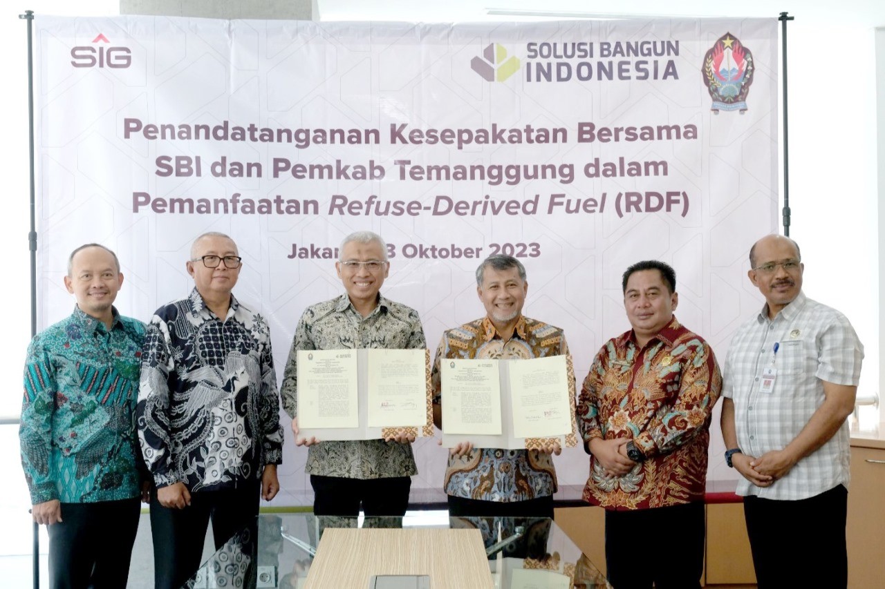 Gandeng Pemkab Temanggung, SIG Manfaatkan RDF Jadi Bahan Bakar Alternatif (foto: MNC Media)