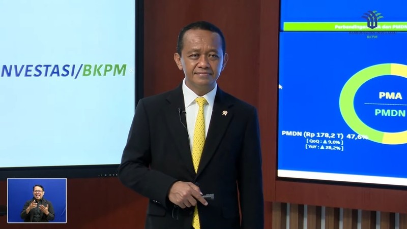 Bahlil: Feeling Saya Target Lifting 600 Ribu Barel Tak Akan Tercapai (foto mnc media)