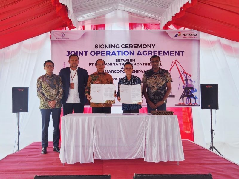 Pertamina Trans Kontinental Kerja Sama dengan Marcopolo demi Perkuat Bisnis. (Foto: Dok. Pertamina Trans Kontinental)