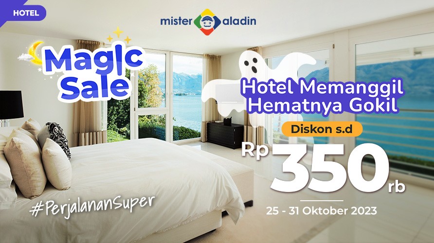 Serbu Diskon Hotel hingga Rp350 Ribu di Mister Aladin, Catat Tanggalnya. (Foto: MNC Media)