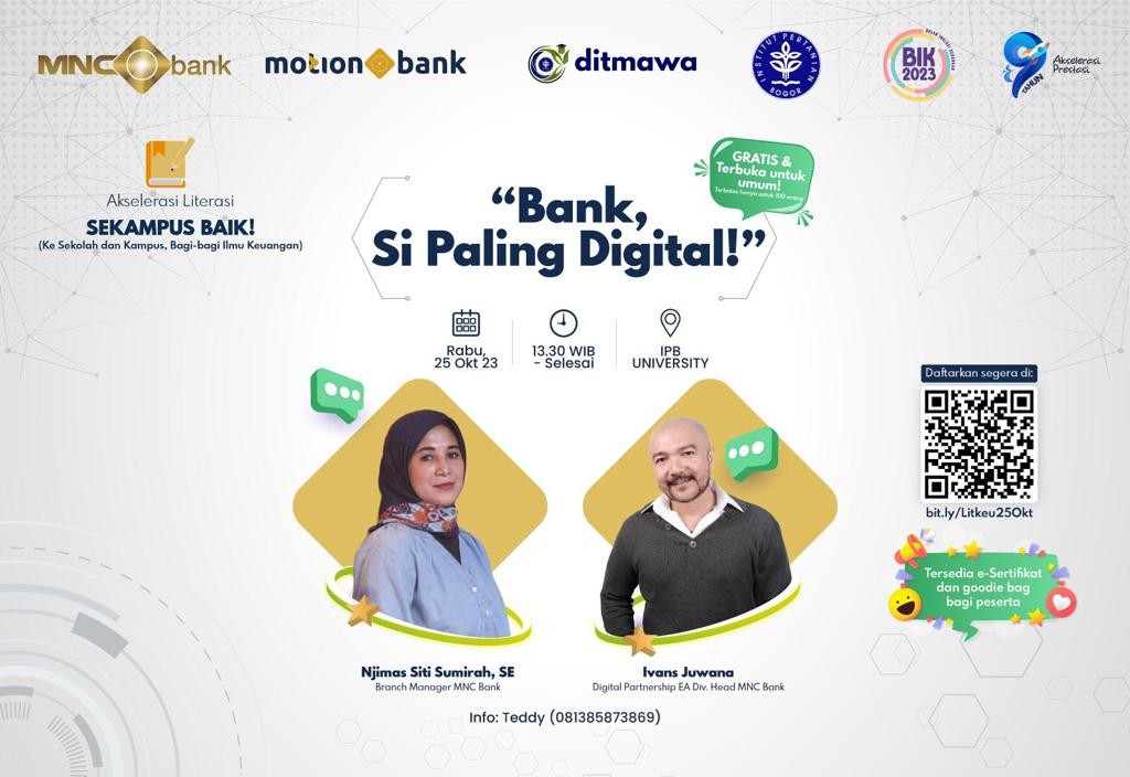 Tingkatkan Literasi Keuangan MNC Bank Gandeng IPB. (Foto: MNC Media)