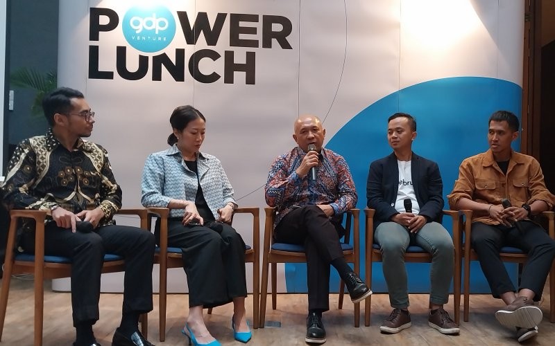 Menteri Koperasi dan UKM (MenkopUKM) Teten Masduki (Ikhsan Permana SP/MPI)