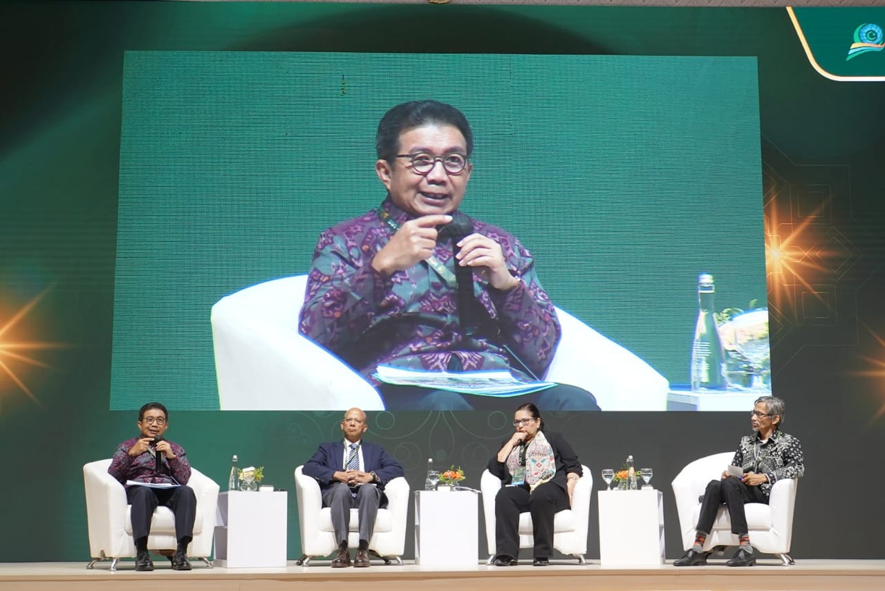 Komut BSI: industri Keuangan Syariah perlu Konsolidasi di Era Digitalisasi. (Foto: Wahyudi/MNC Media)