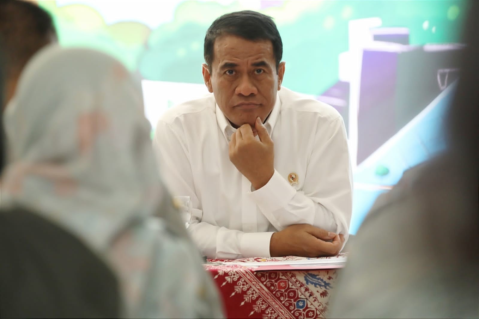 Ramai Kasus Korupsi, Amran Sulaiman Minta KPK Berkantor Lagi di Kementan. (Foto: MNC Media)