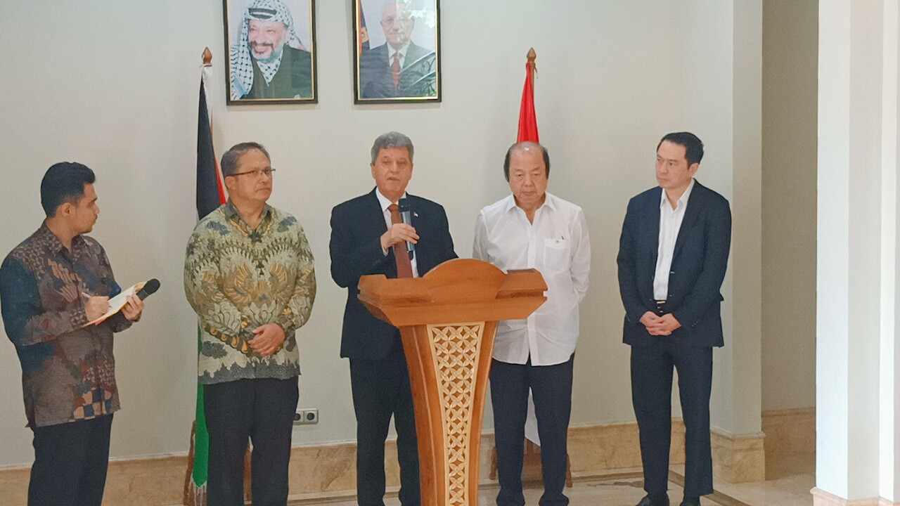 Korban Jiwa Tembus 4 Ribu, Dubes Palestina Minta Distribusi Bantuan Jalur Gaza Dibuka. (Foto: MNC Media)