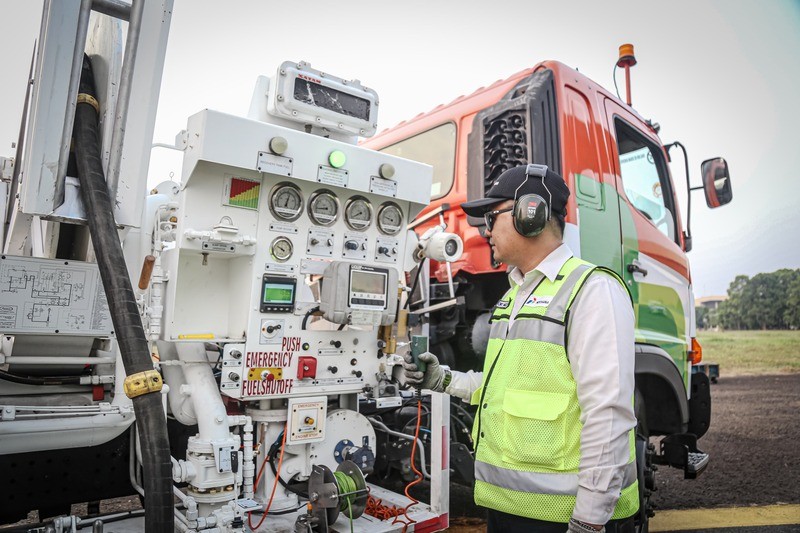 Pertamina Sustainable Aviation Fuel (SAF), Bukti Transisi Energi Industri Aviasi (foto: MNC Media)