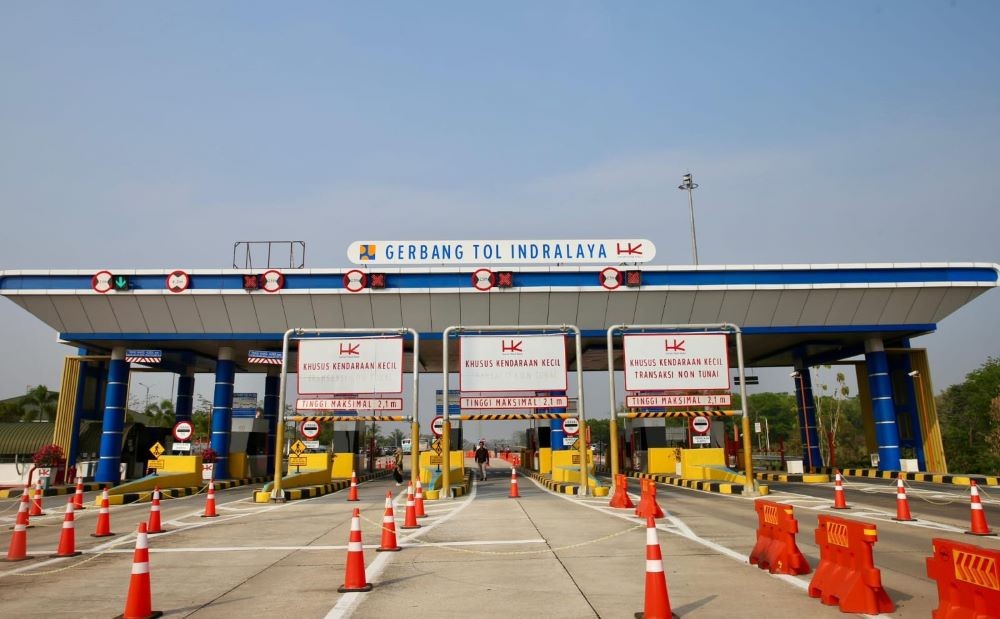Tol Indralaya Prabumulih Diresmikan, Perjalanan Palembang-Lampung hanya 3,5 Jam. Foto: MNC Media.